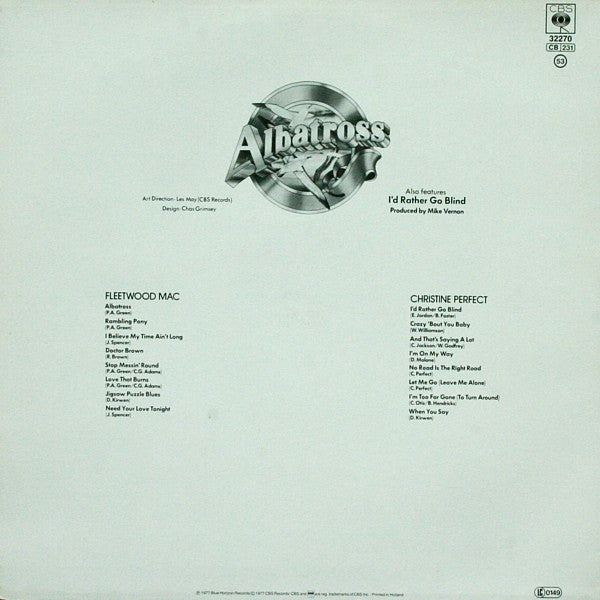 Fleetwood Mac And Christine Perfect ‎– Albatross