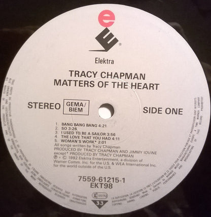 Chapman, Tracy - Matters of The Heart
