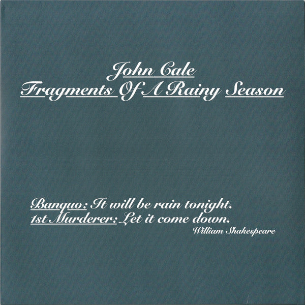 Cale, John - Fragments of Season