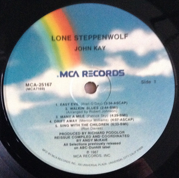 Kay, John ‎– Lone Steppenwolf