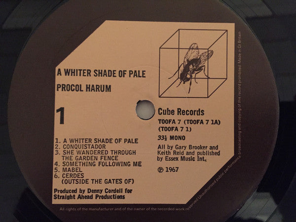 Procol Harum - A White Shade Of Pale/A Salty Dog