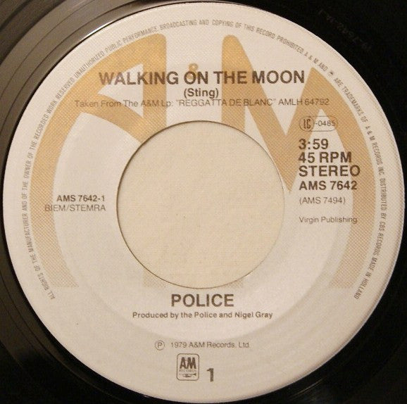 Police - Walking On The Moon