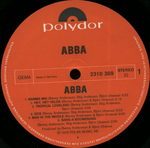 ABBA - ABBA - RecordPusher  