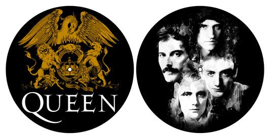 Queen - Crest & Faces - Slipmat Set