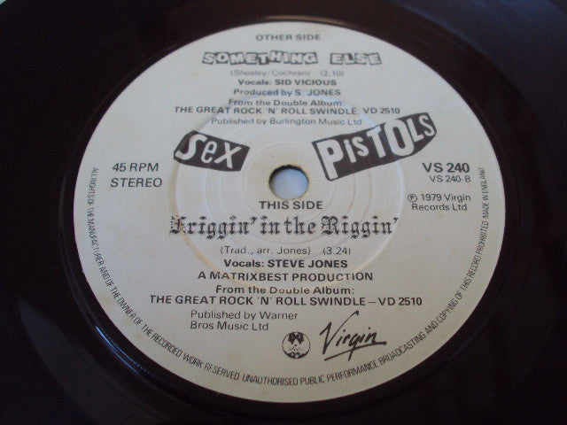 Sex Pistols - Something Else.