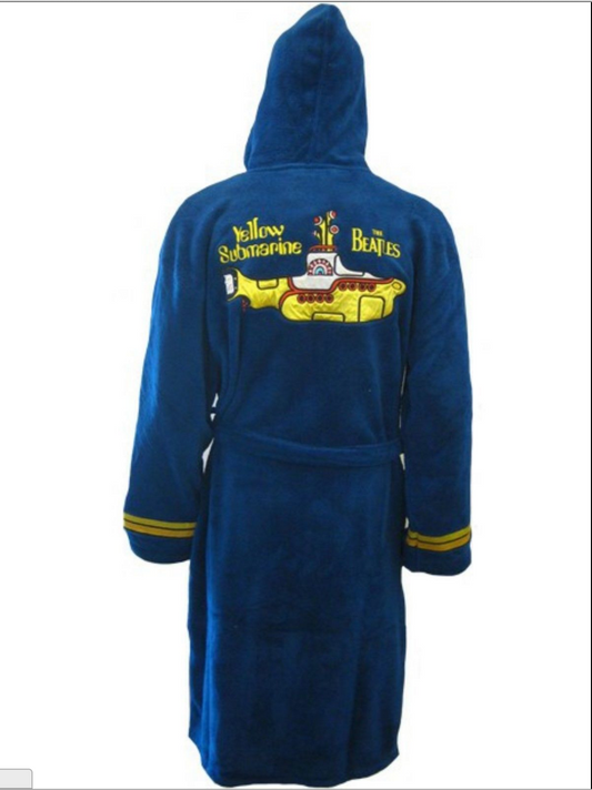 Beatles -  Rock Band Yellow Submarine Fleece Dressing Gown