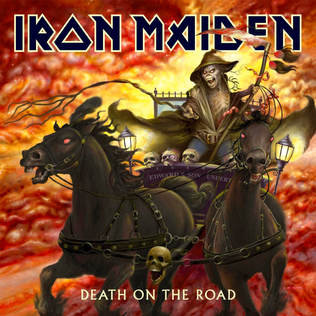 Iron Maiden - Death on The Road - Poster.