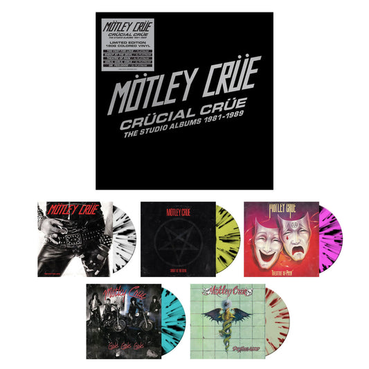 Mötley Crüe - Crücial Crüe - The Studio Albums