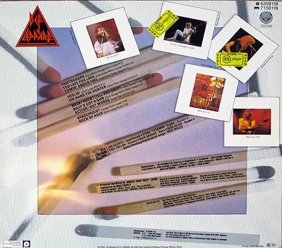 Def Leppard - Pyromania.