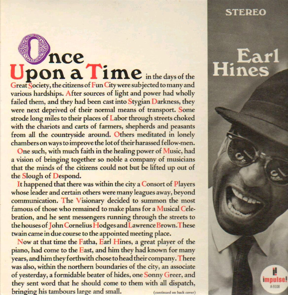 Hines, Earl - Once Upon A Time