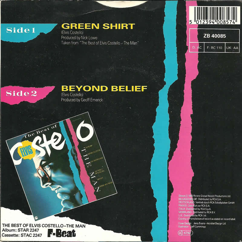 Costello, Elvis & The Attractions - Green Shirt.
