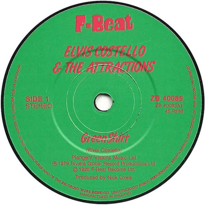 Costello, Elvis & The Attractions - Green Shirt.