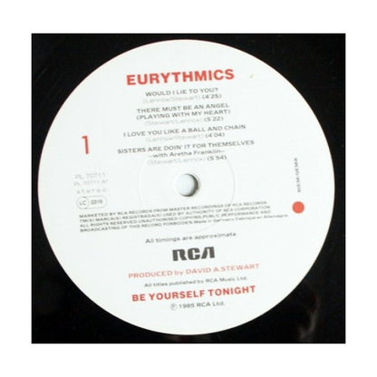 Eurythmics - Be Yourself Tonight.