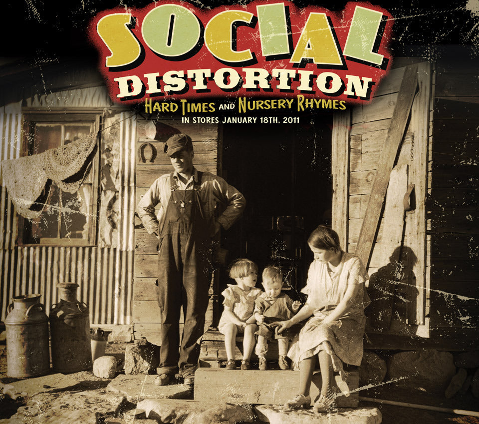 Social Distortion - Hard Times And Nursery Rhymes - RecordPusher  