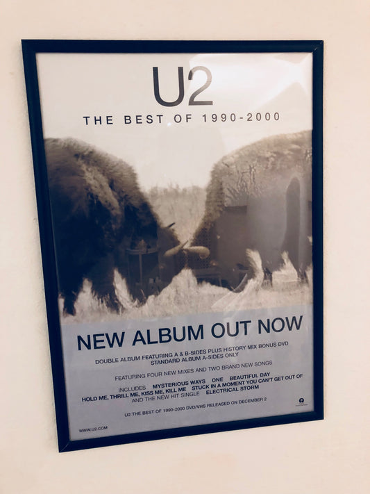 U2 - The best of 1990-2000 - Poster