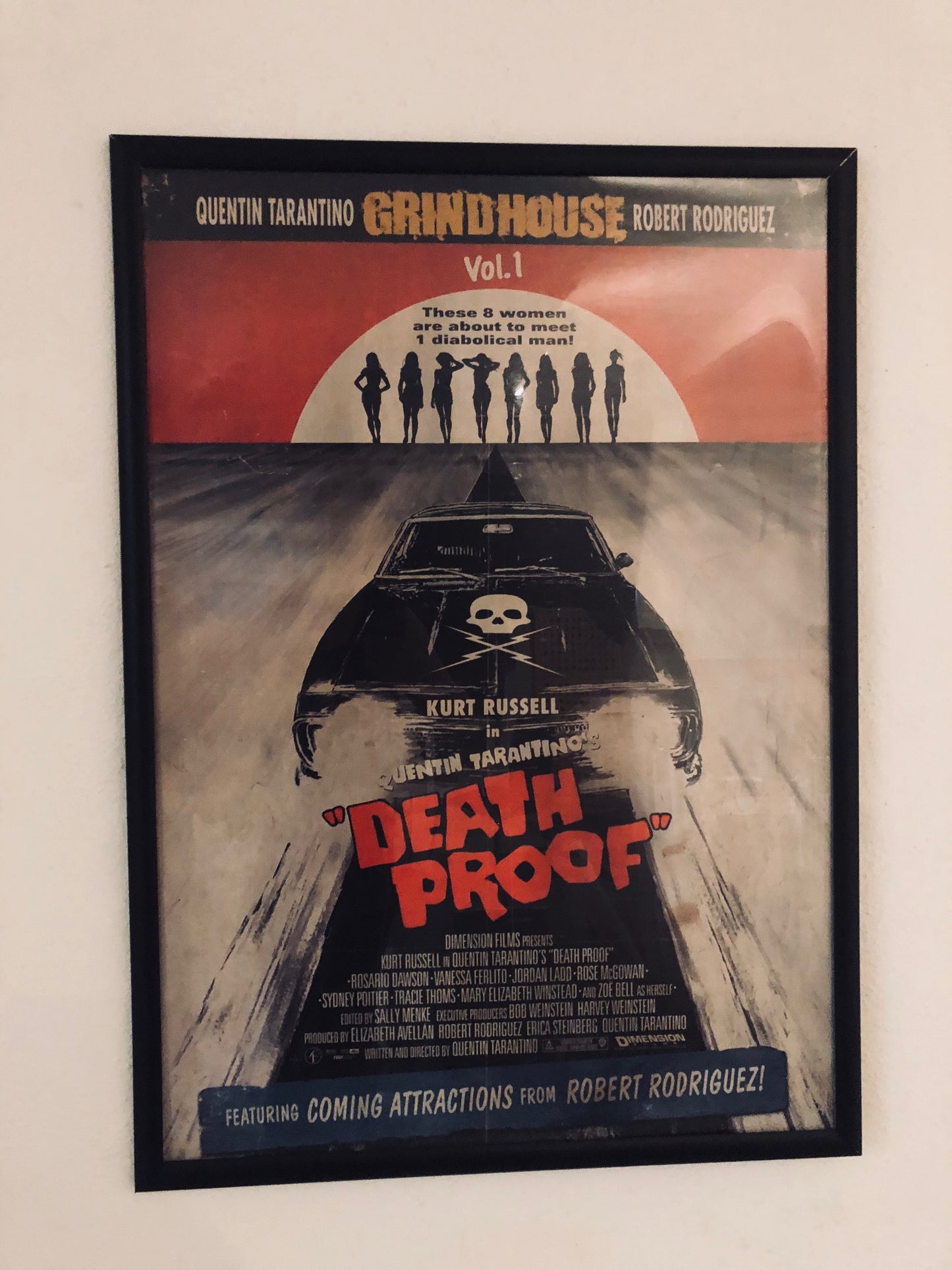 Death Proof- Poster – Vinyl Shop - RecordPusher