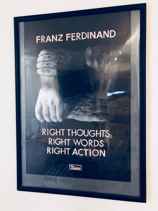 Franz Ferdinand - Right Thoughts - Poster