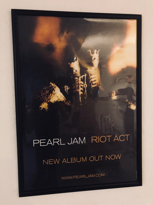 Pearl Jam - Riot Act - Poster