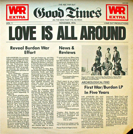 War - Love Is All Around