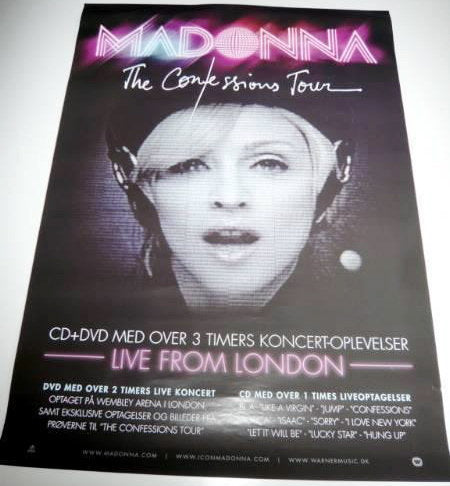 Madonna - Confession Tour - Poster.