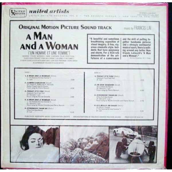 A Man And A Woman - OST - RecordPusher  