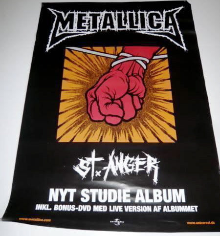 Metallica - St. Anger - Poster.