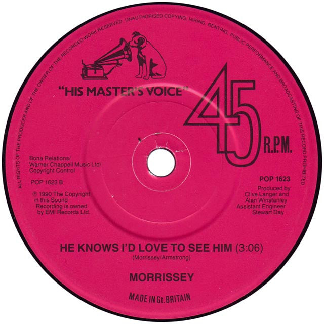 Morrissey - November Spawned A Monster.