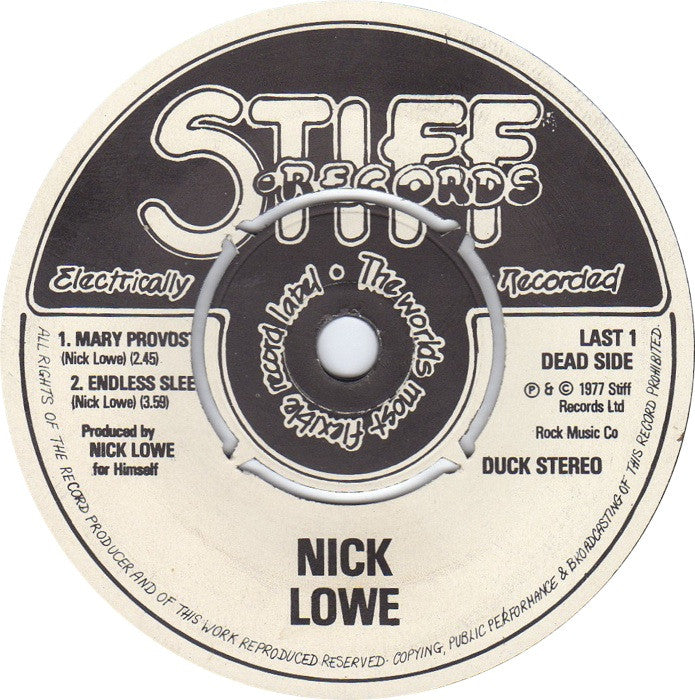 Lowe, Nick - Bowi