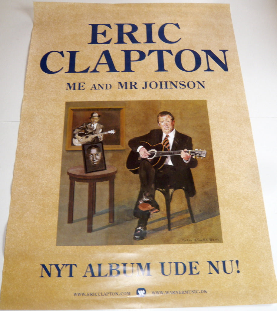 Clapton, Eric - Me And Mr. Johnson - Poster.