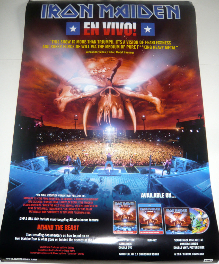 Iron Maiden - En Vivo - Poster