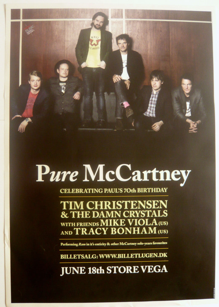 Christensen, Tim & The Damn Crystals - Pure McCartney - Poster