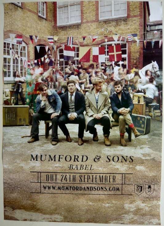 Mumford & Sons - Babel - Poster.

