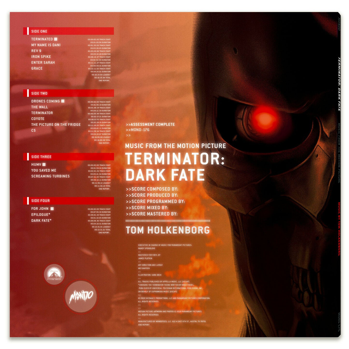 Terminator: Dark Fate - Ost