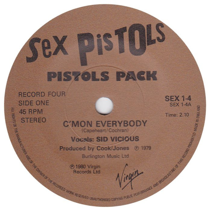 Sex Pistols - C'mon Everybody.