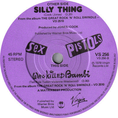 Sex Pistols - Silly Thing.