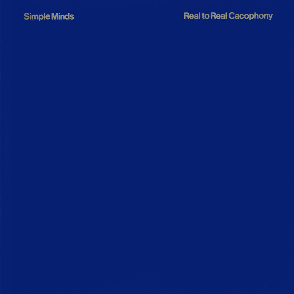 Simple Minds - Real To Real Cacophony.