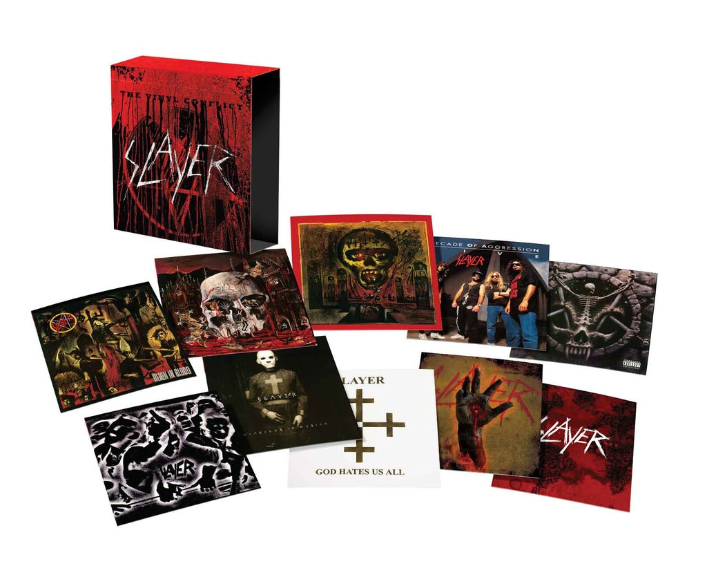Slayer - The Vinyl Conflict 10 Vinyl Box.