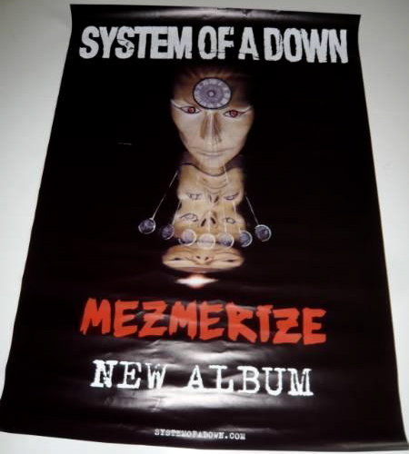 System Of A Down - Mezmerize - Poster.