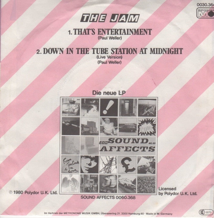 Jam - That's Entertainment.