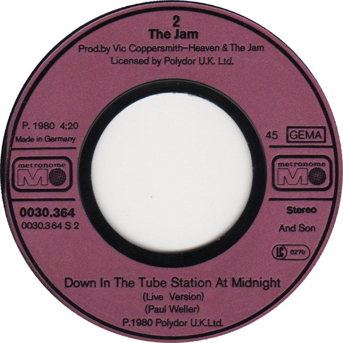 Jam - That's Entertainment.