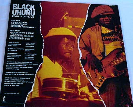 Black Uhuru - Tear It Up